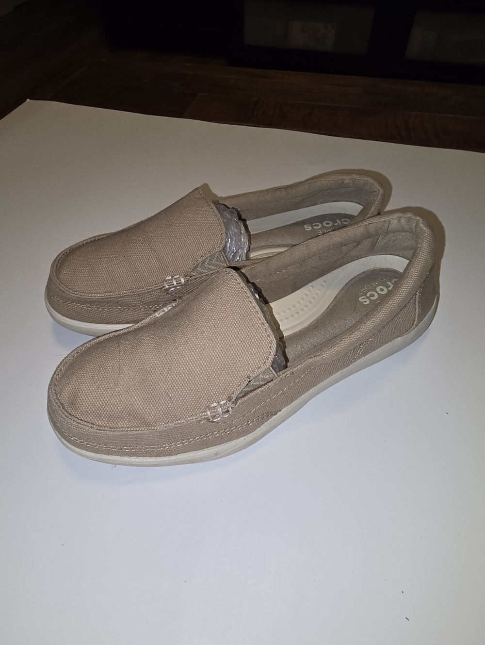 Crocs Walu ll Canvas Loafers Sz 7